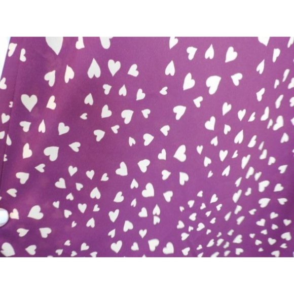 RESA Lily Slip Dress in Amore NWT size MEDIUM Burgundy Hearts - Picture 6 of 8